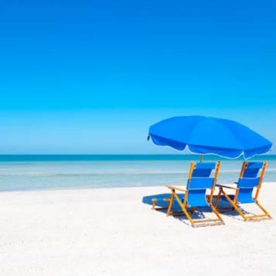 The Club beach chair service gulfside
