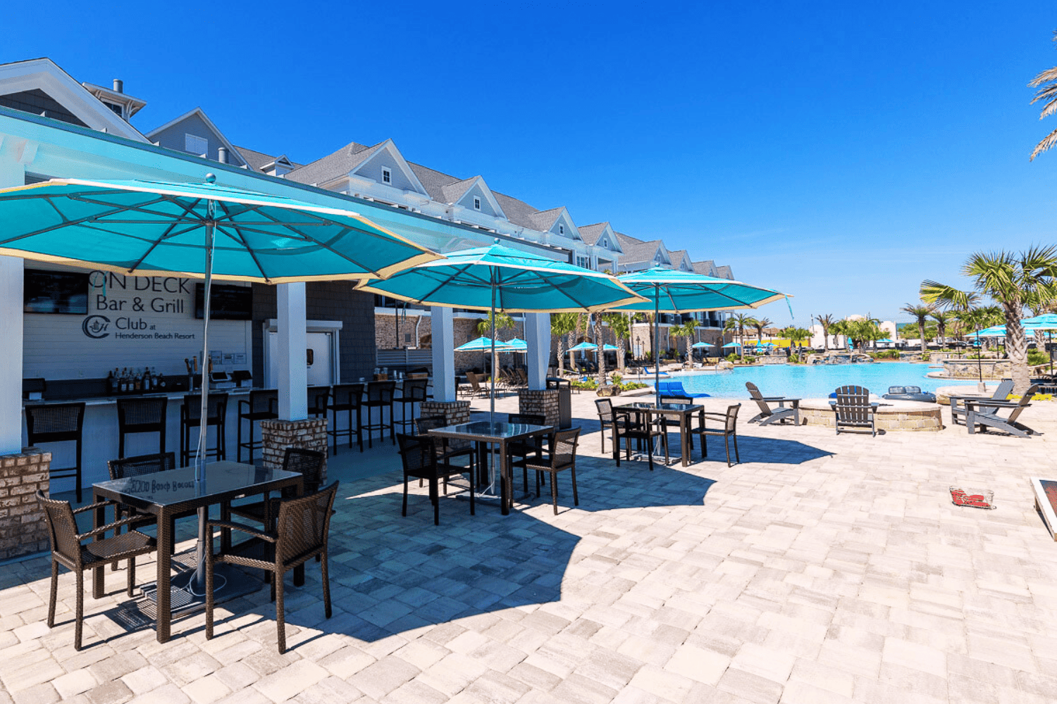 on-deck-bar-pool The Club at Henderson Beach Resort in Destin